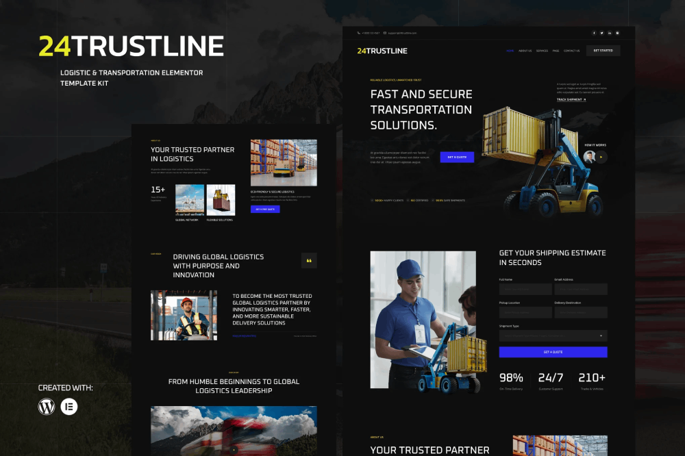 24Trustline Logistic Transportation
