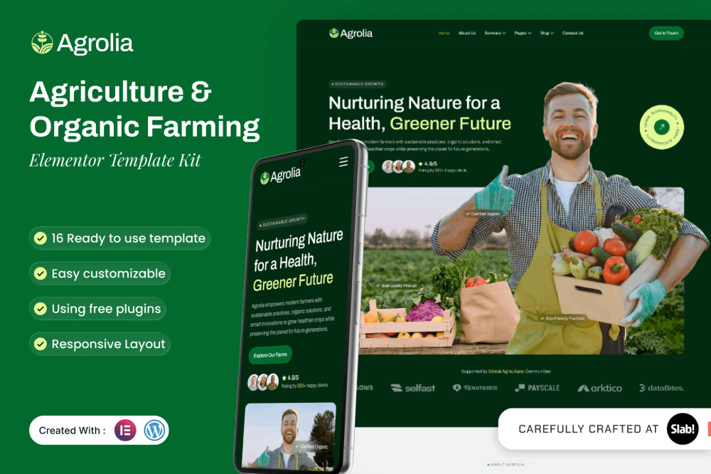 Agrolia Agriculture Organic Farming