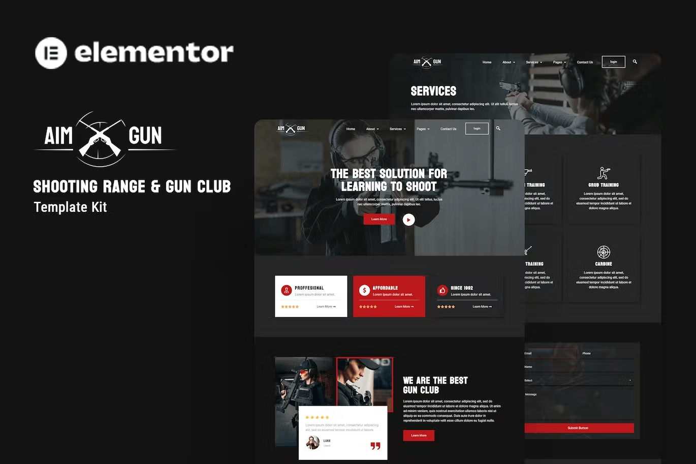 Aimgun Shooting Range Gun Club
