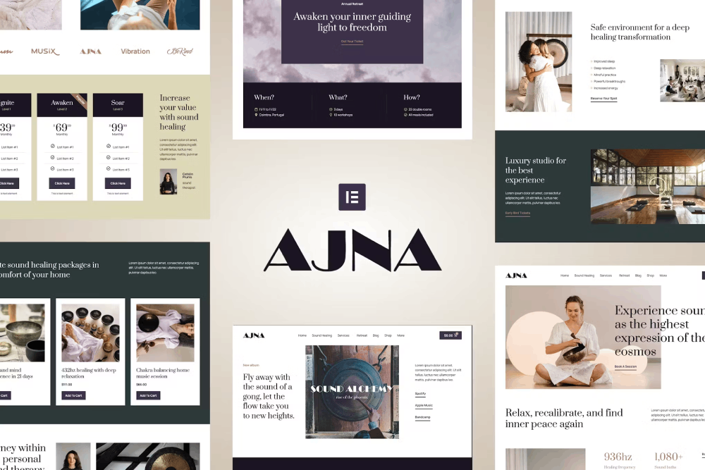 Ajna Sound Healing Music Therapy