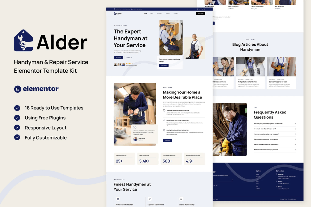 Alder Handyman Repair Service