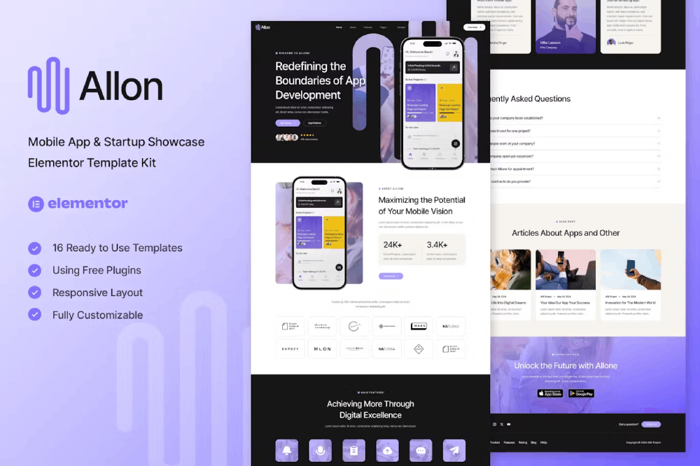 Allon Mobile App Startup Showcase