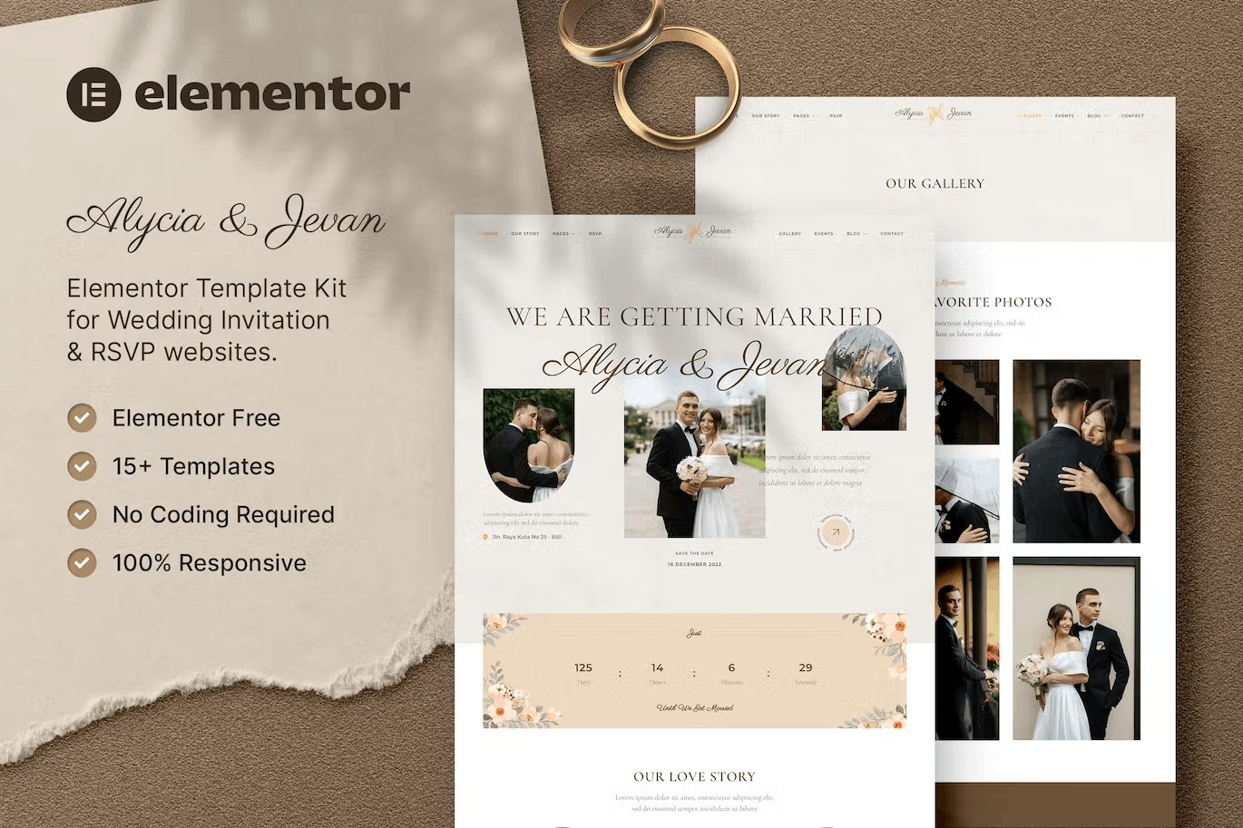 Alycia Jevan Wedding Invitation Rsvp