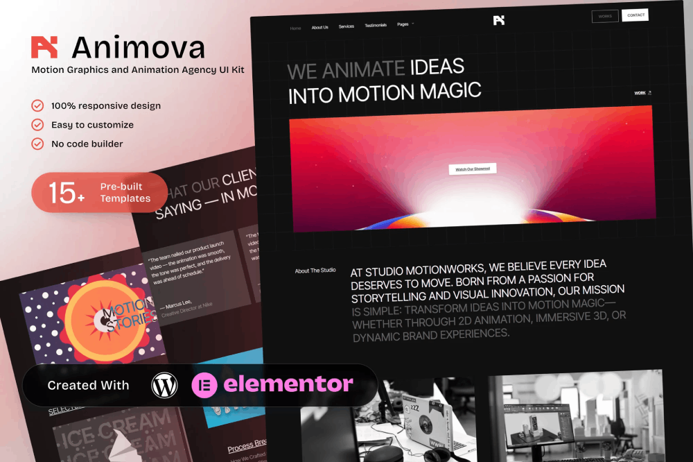 Animova Motion Graphics And Animation Agency