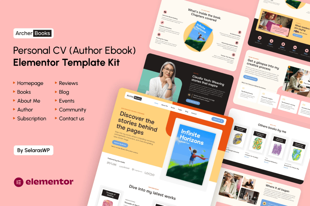 Archerbooks Author Ebook Resume