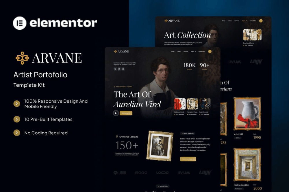 Arvane Artist Portfolio