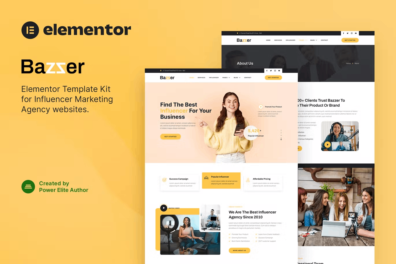 Bazzer Influencer Marketing Agency