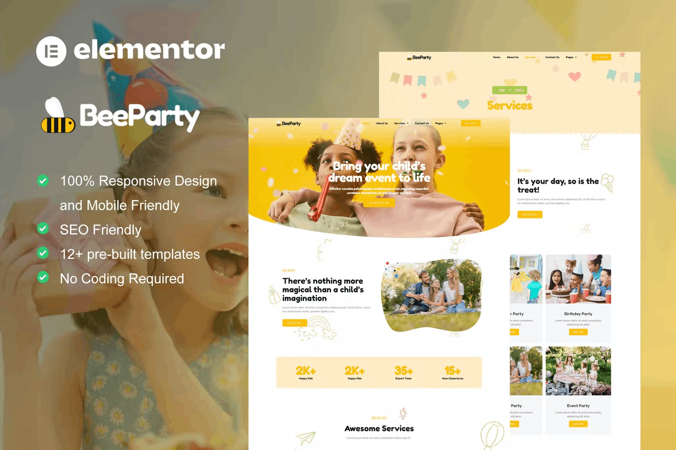 Beeparty Kids Party Planner