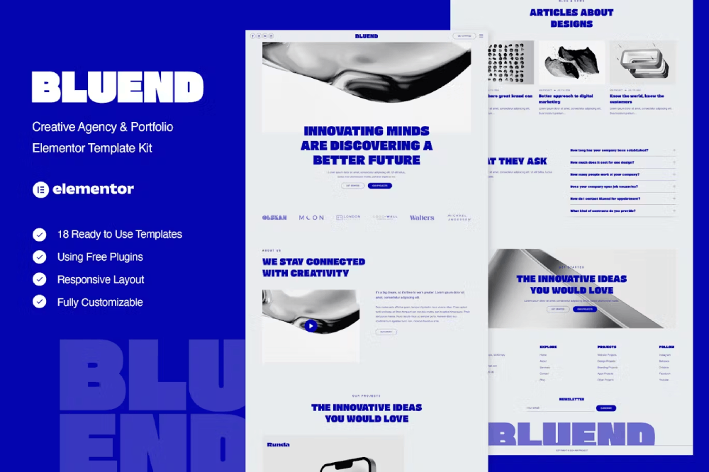 Bluend Creative Agency Portfolio