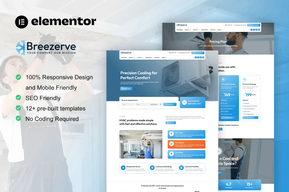 Breezerve Air Conditioner Hvac Repair