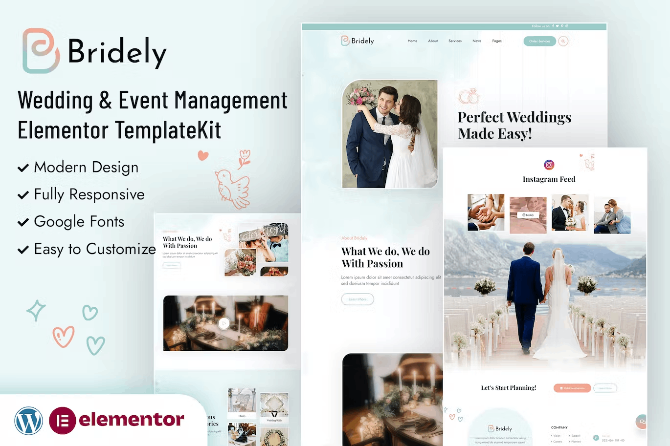 Bridely Wedding Event Management