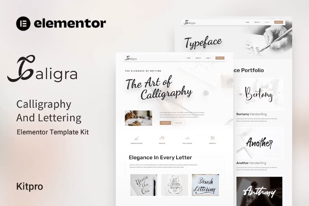 Caligra Calligraphy Lettering