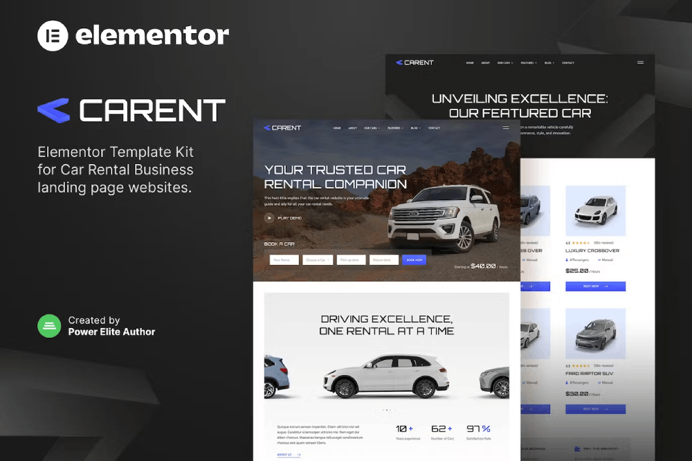 Carent Car Rental Business Auto Dealer