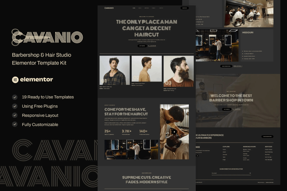 Cavanio Barbershop Hair Studio
