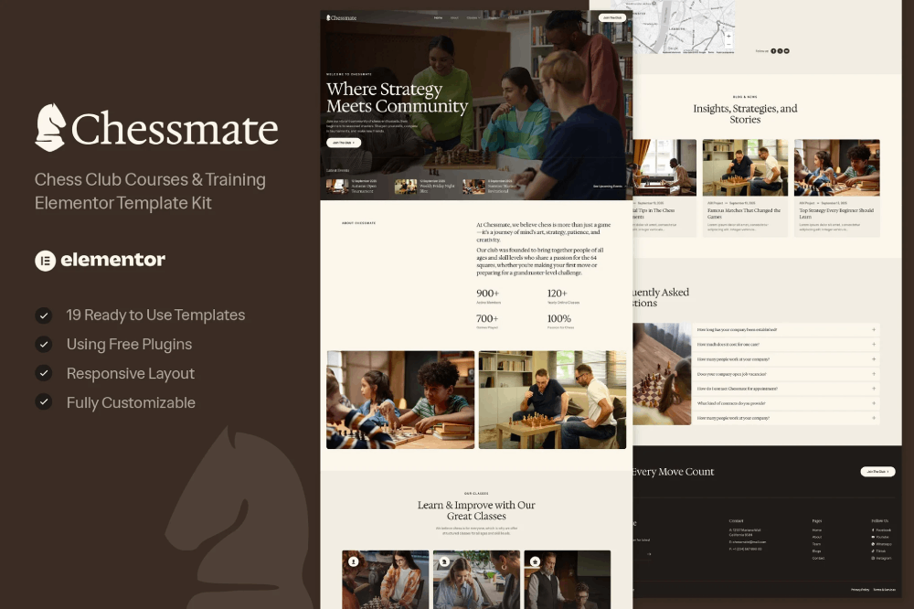 Chessmate Chess Club Courses Training