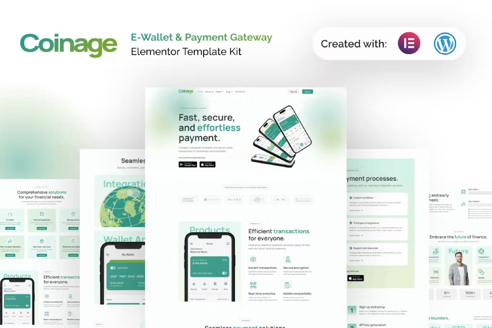 Coinage E Wallet Payment Gateway