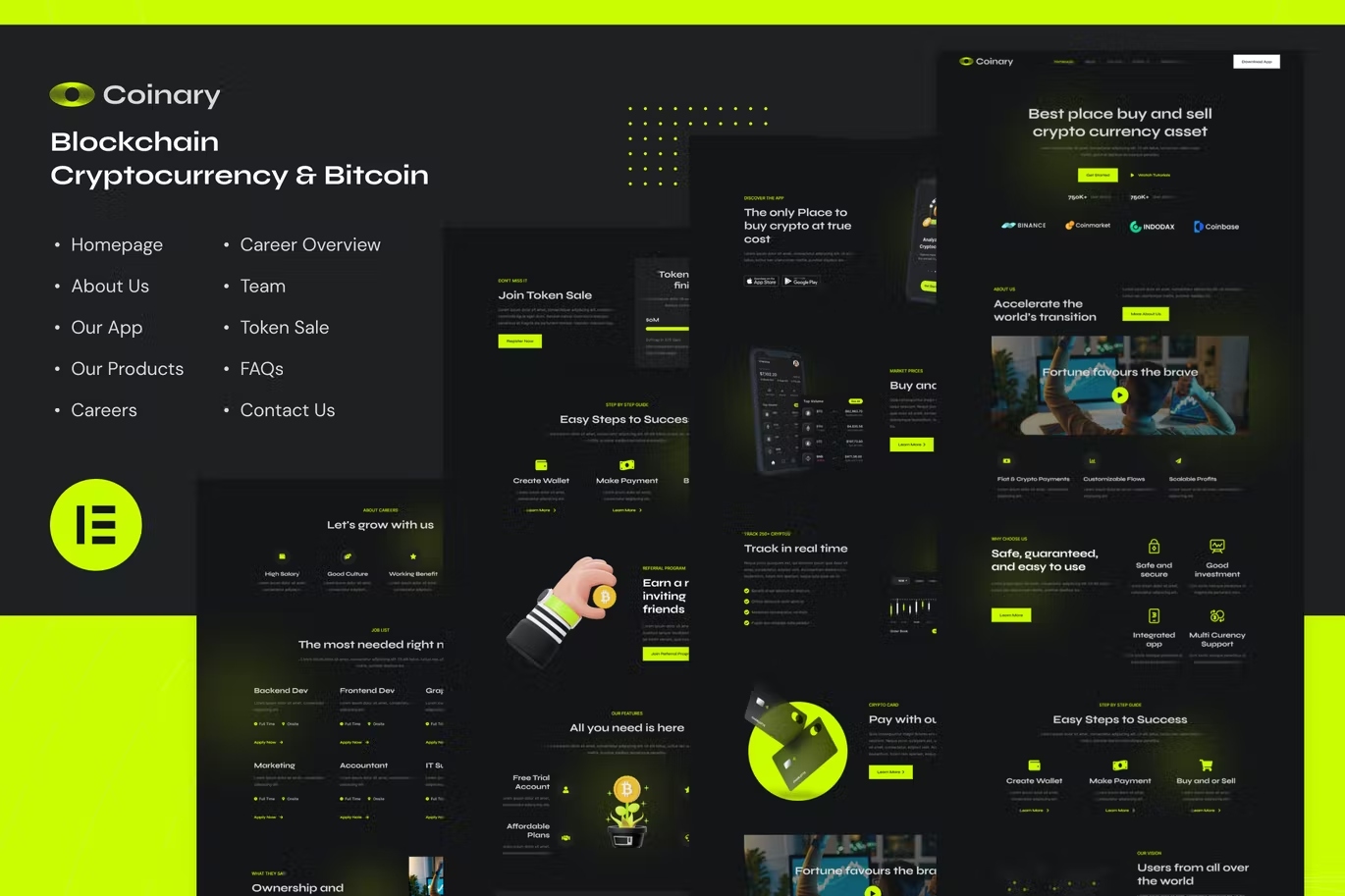 Coinary Blockchain Cryptocurrency Bitcoin