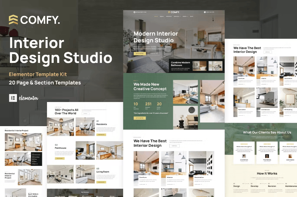 Comfy Interior Design Studio Architecture