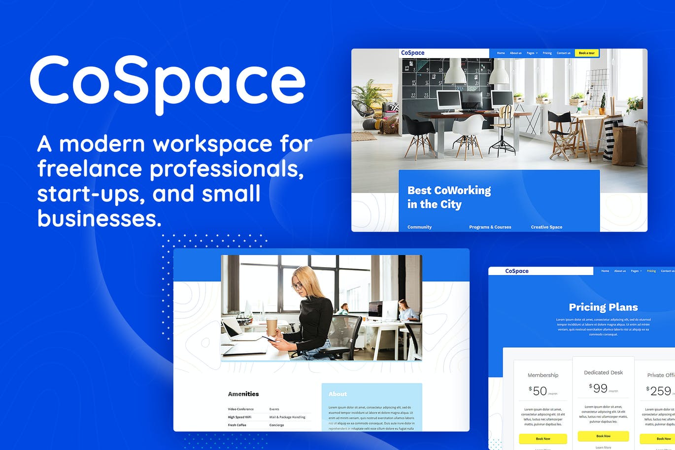 Cospace Coworking Modern Workspace