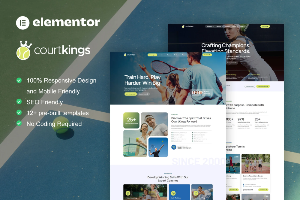 Courtkings Tennis School Sport Club