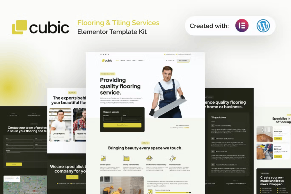 Cubic Flooring Tiling Services