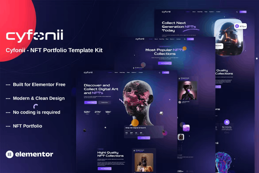 Cyfonii Nft Digital Asset Agency Portfolio