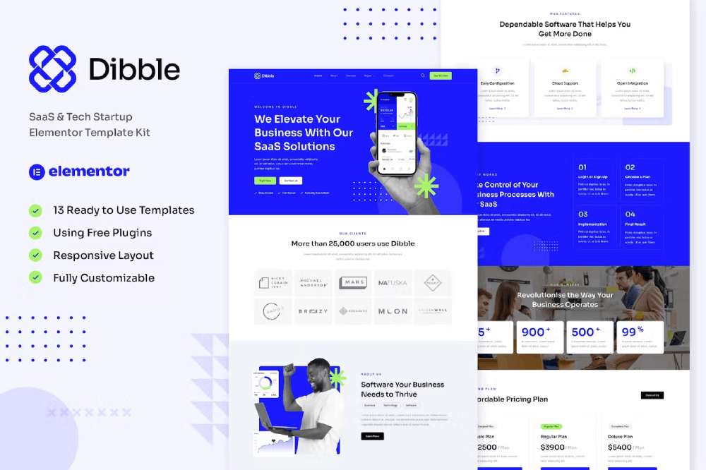 Dibble Saas Tech Startup