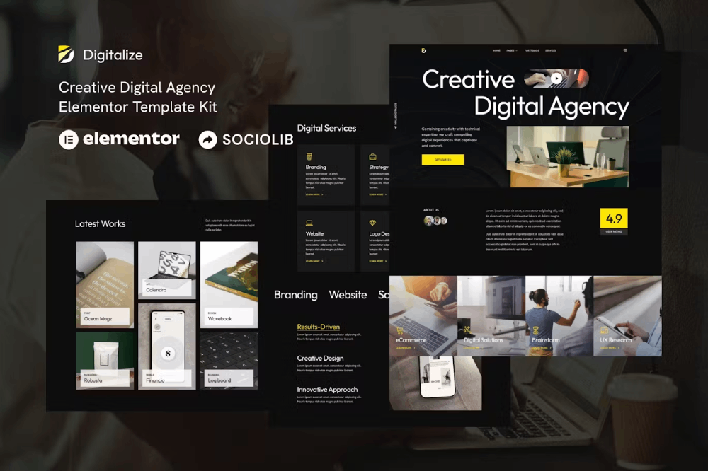 Digitalize Creative Digital Agency Portfolios