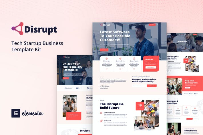 Disrupt Tech Startup Business