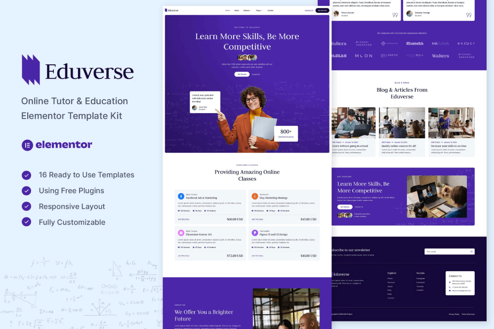 Eduverse Online Tutor Education
