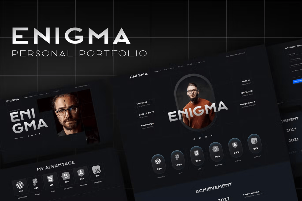 Enigma Personal Portfolio