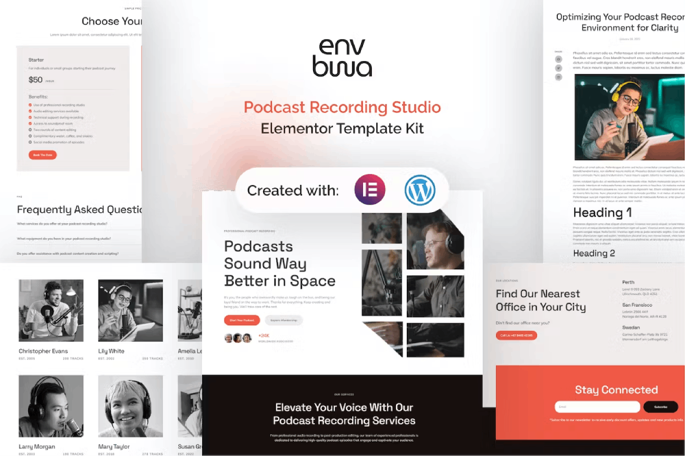 Envbwa Podcast Recording Studio