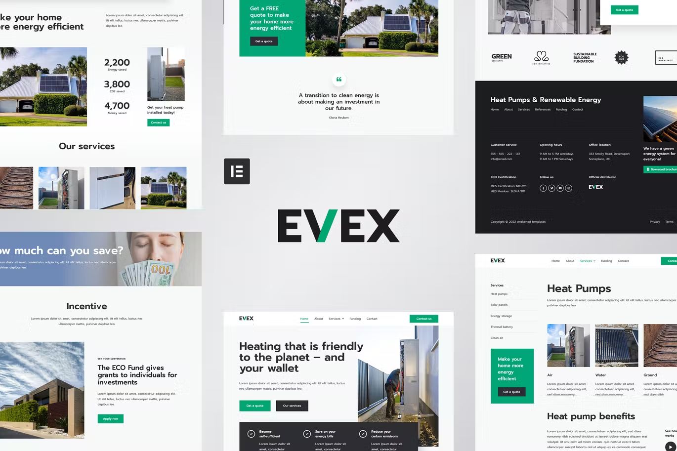 Evex Heat Pumps Renewable Energy