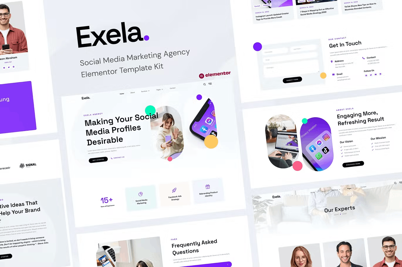 Exela Social Media Marketing Agency