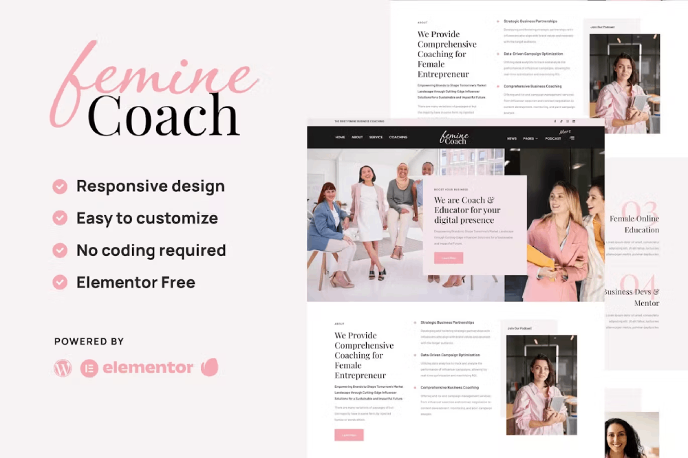 Femine Feminine Business Coach