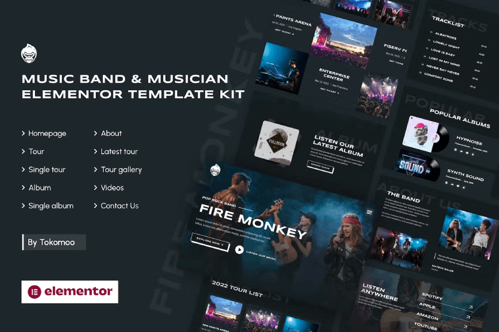 Fire Monkey Music Band Musician