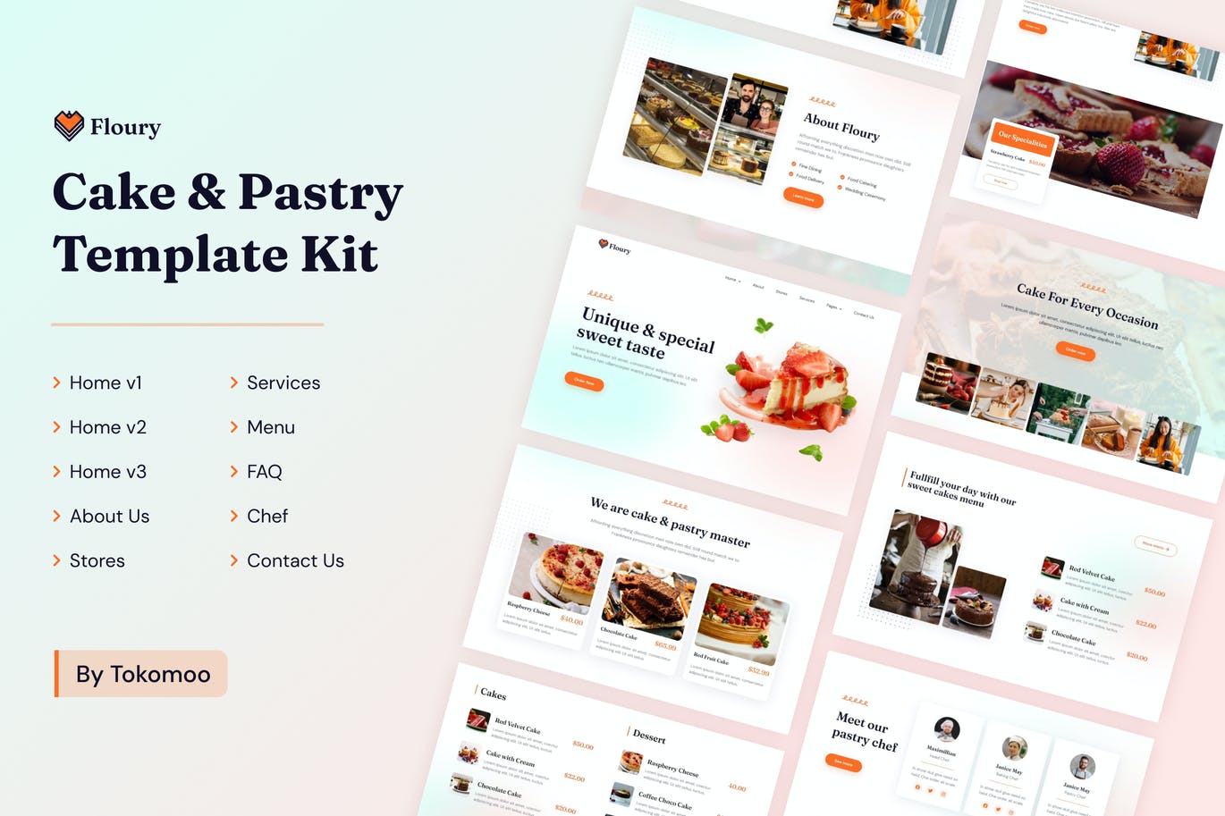 Floury Cake Pastry