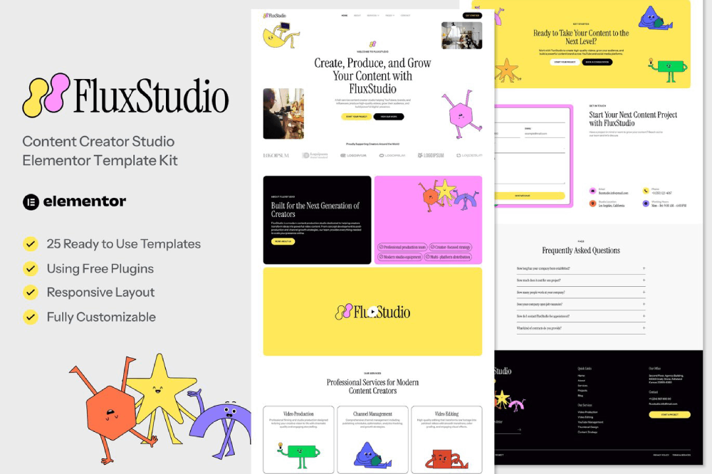 Fluxstudio Content Creator Studio