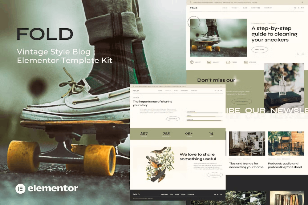Fold Vintage Style Blog