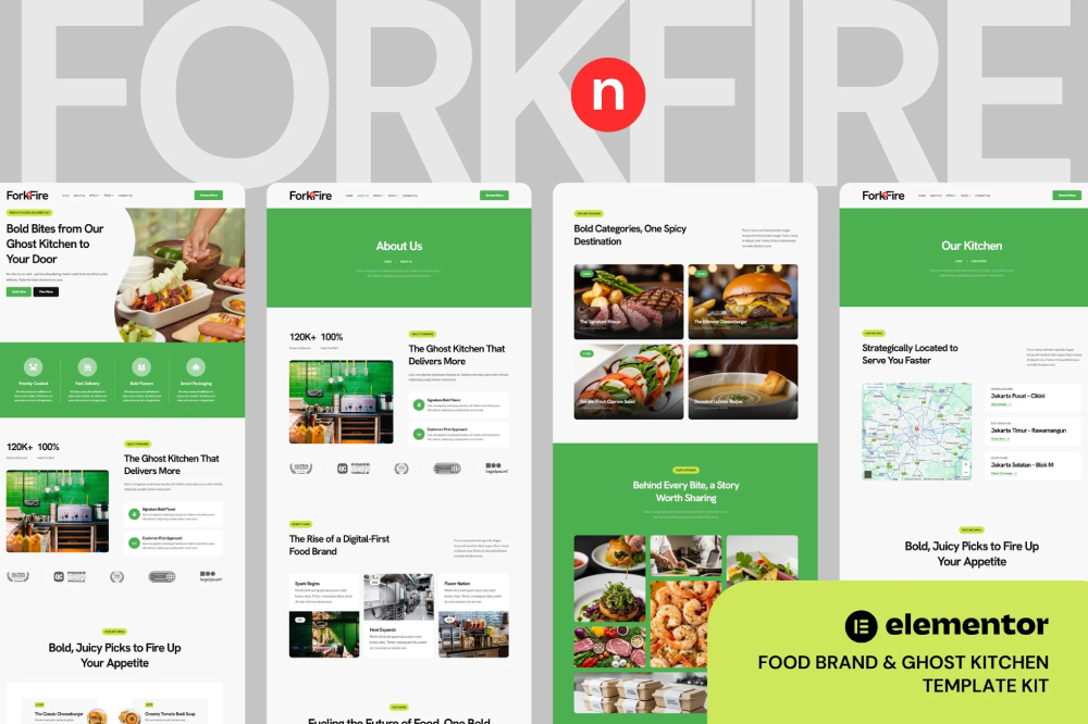 Forknfire Food Brand Ghost Kitchen