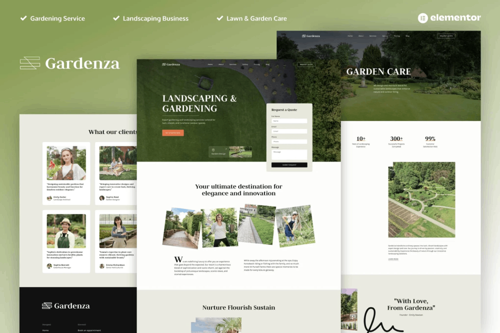 Gardenza Gardening Landscaping