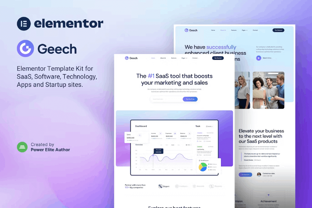 Geech Saas Tech Startup Company