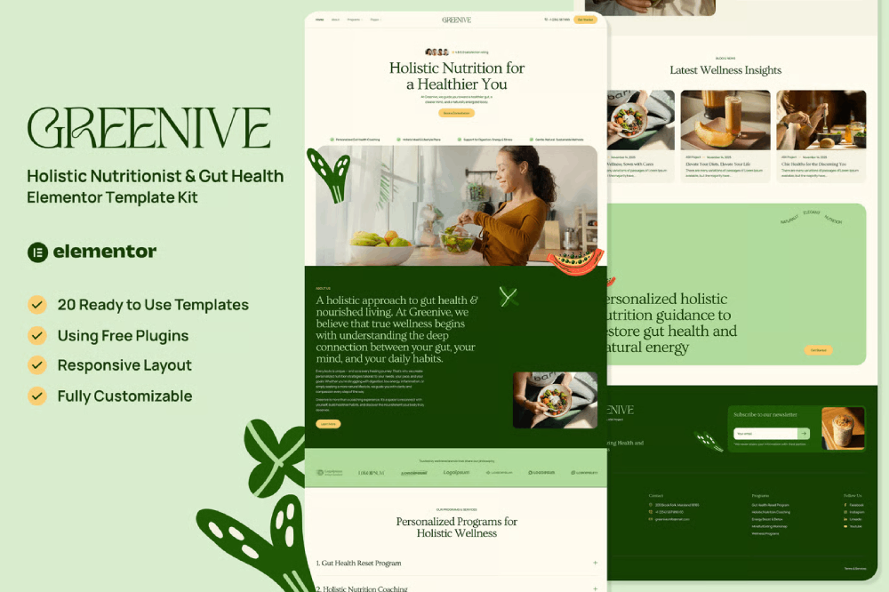 Greenive Holistic Nutritionist Gut Health