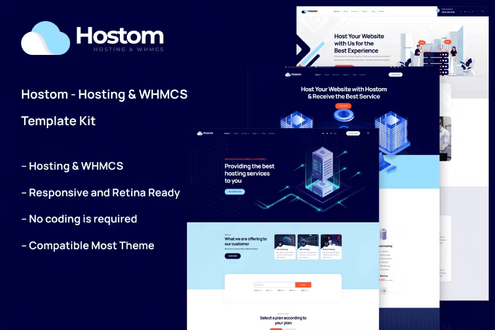 Hostom Hosting Whmcs