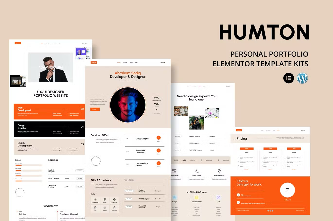 Humton Personal Portfolios