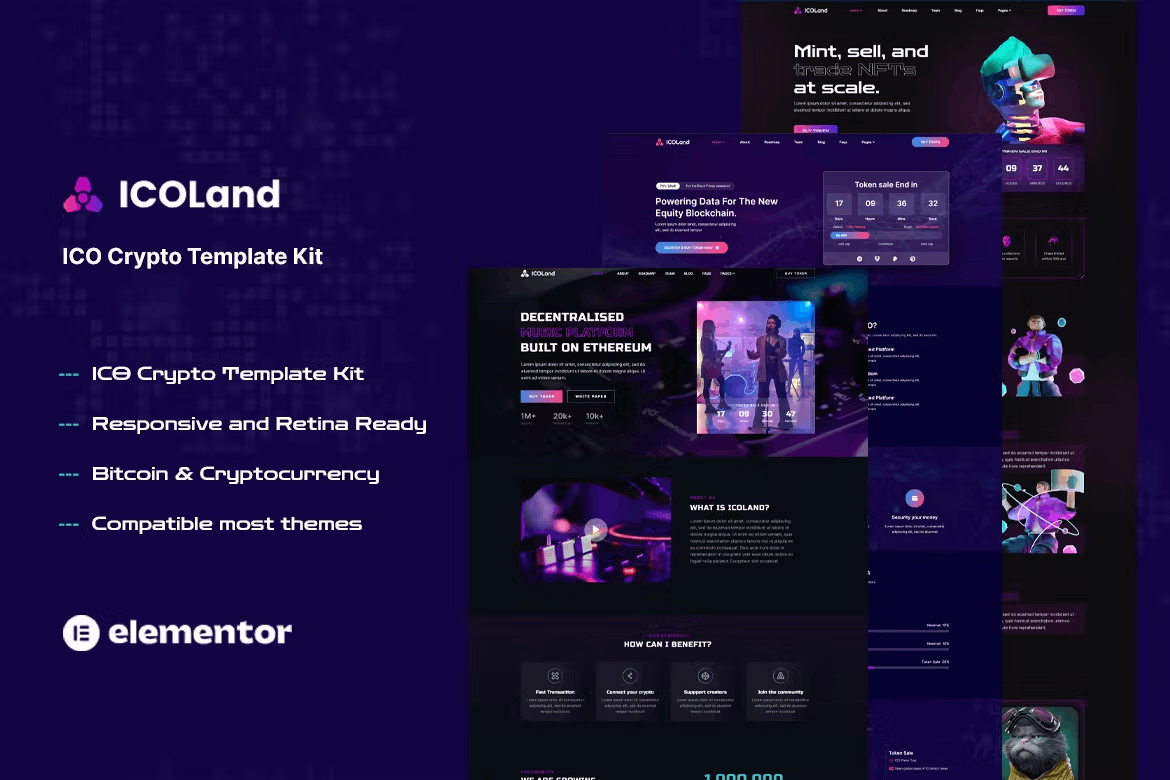 Icoland Nft Cryptocurrency