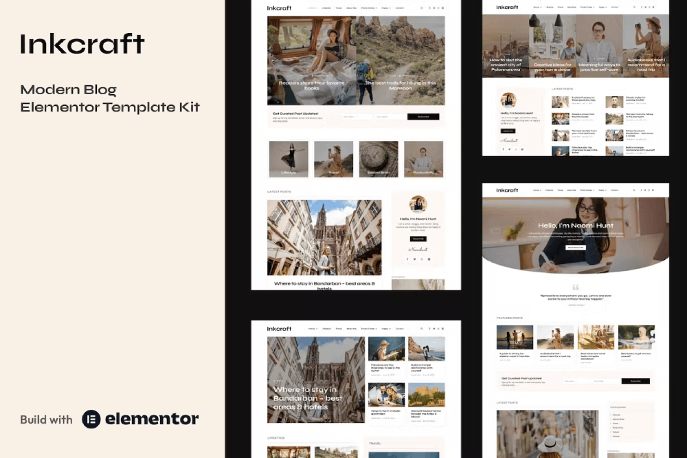 Inkcraft Modern Blog Magazine
