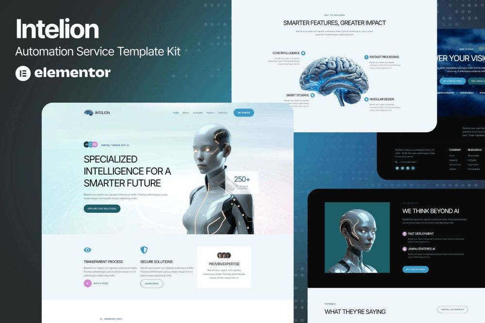 Intelion Artificial Intelligence Service