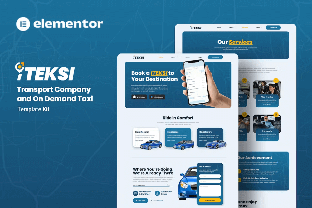 Iteksi Transport Company Taxi App