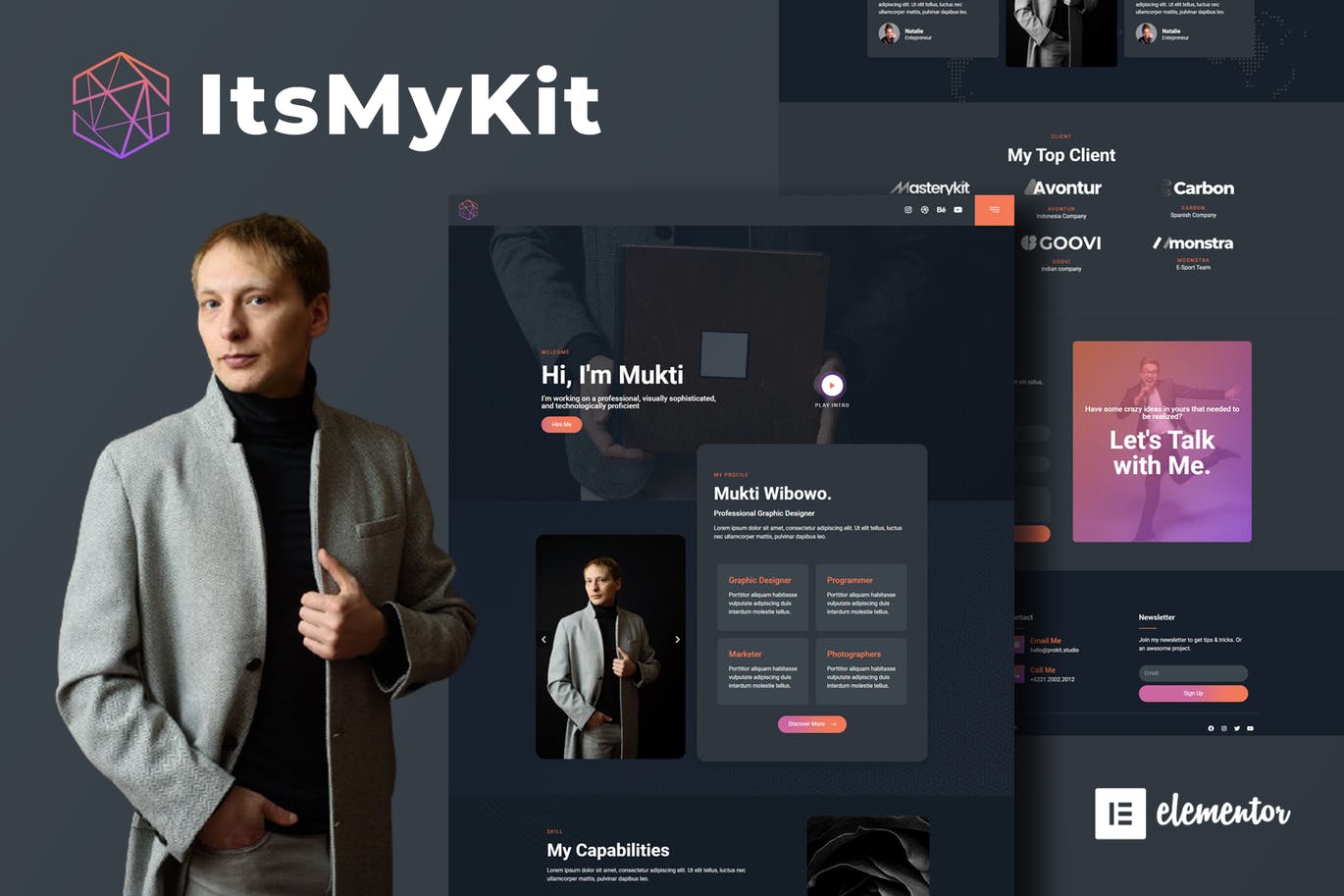 Itsmykit Dark Creative Portfolio